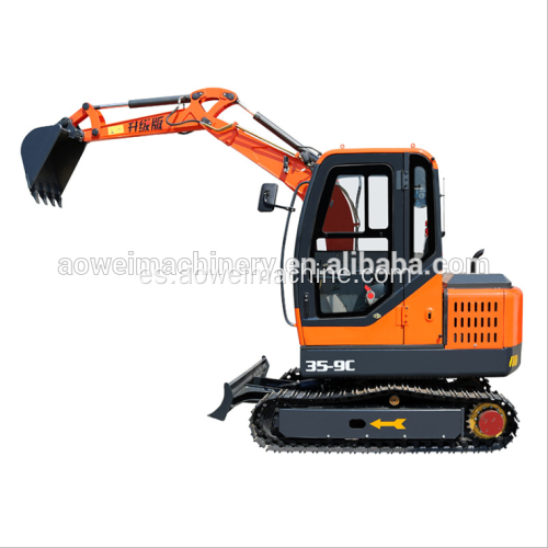 Excavadora de cadenas escavatori 3t digger con martillo perforador